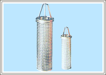 basket-shaped filter element